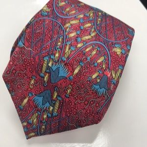 Authentic HERMES Tie Feux d'Artifice Fireworks